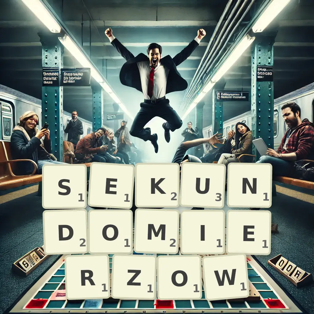 Słowa z liter SEKUNDOMIERZÓW