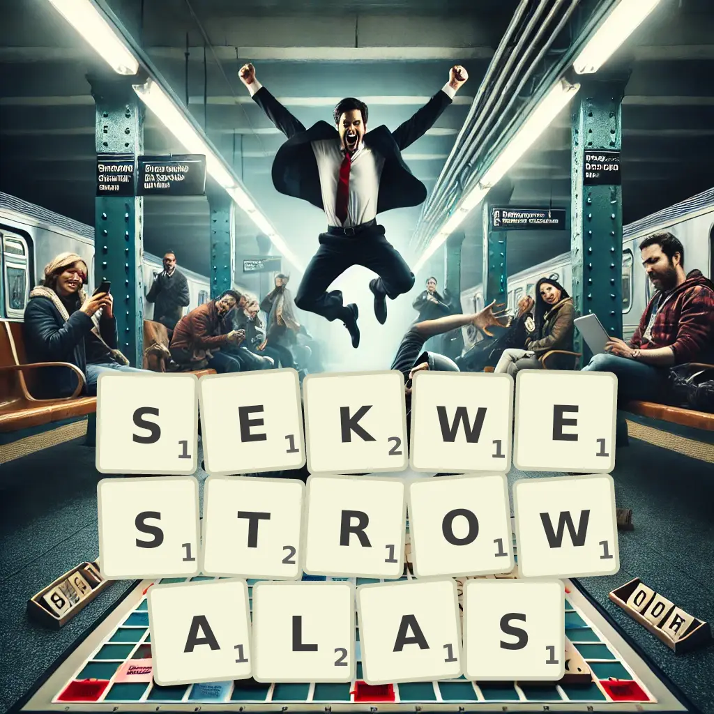 Słowa z liter SEKWESTROWAŁAŚ