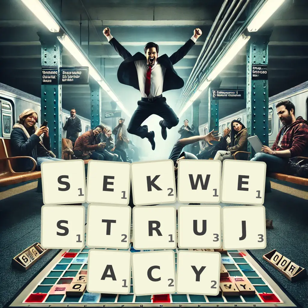 Słowa z liter SEKWESTRUJĄCY