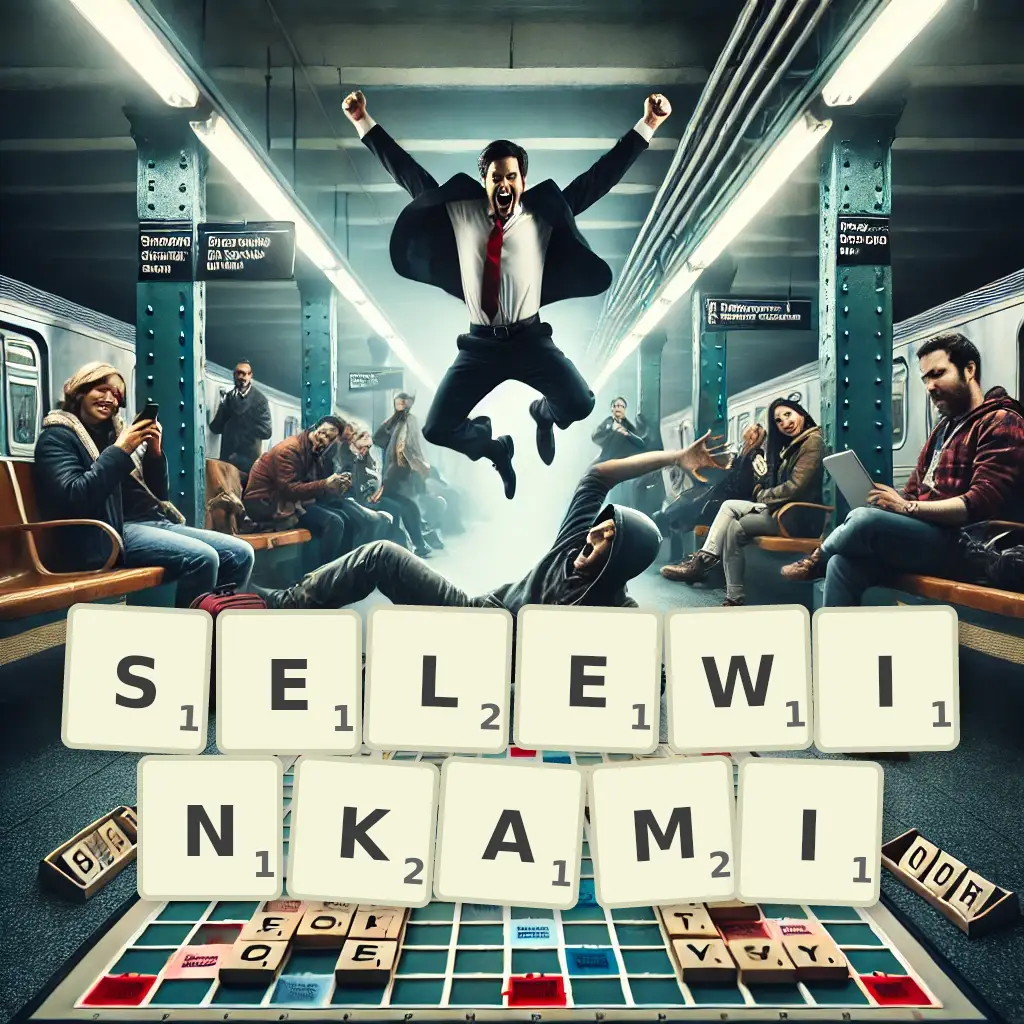 Słowa z liter SELEWINKAMI