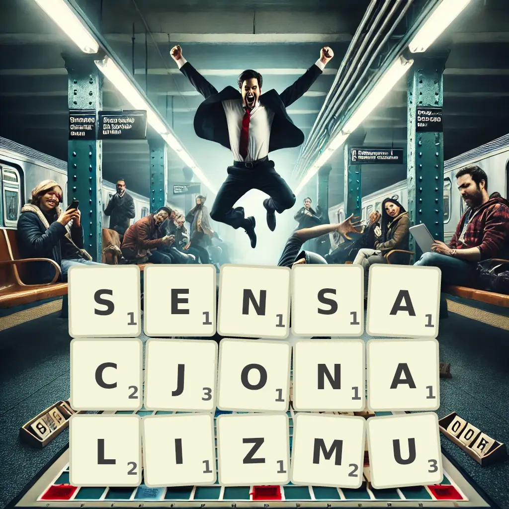 Słowa z liter SENSACJONALIZMU