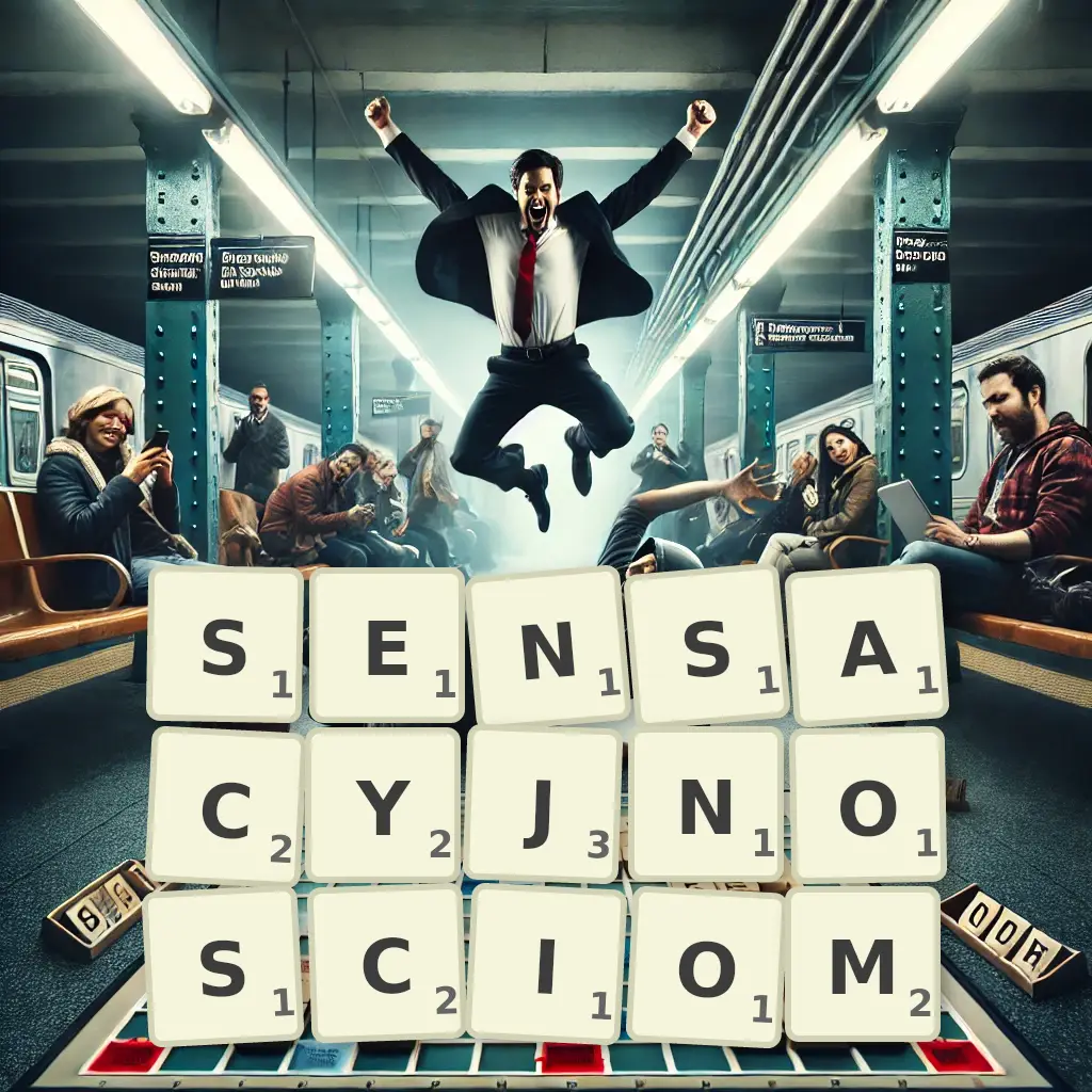 Słowa z liter SENSACYJNOŚCIOM