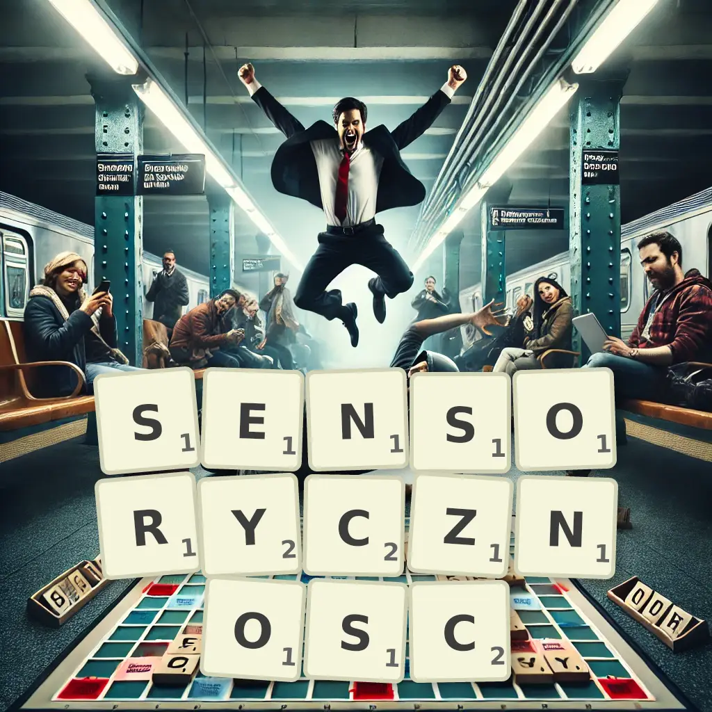 Słowa z liter SENSORYCZNOŚĆ