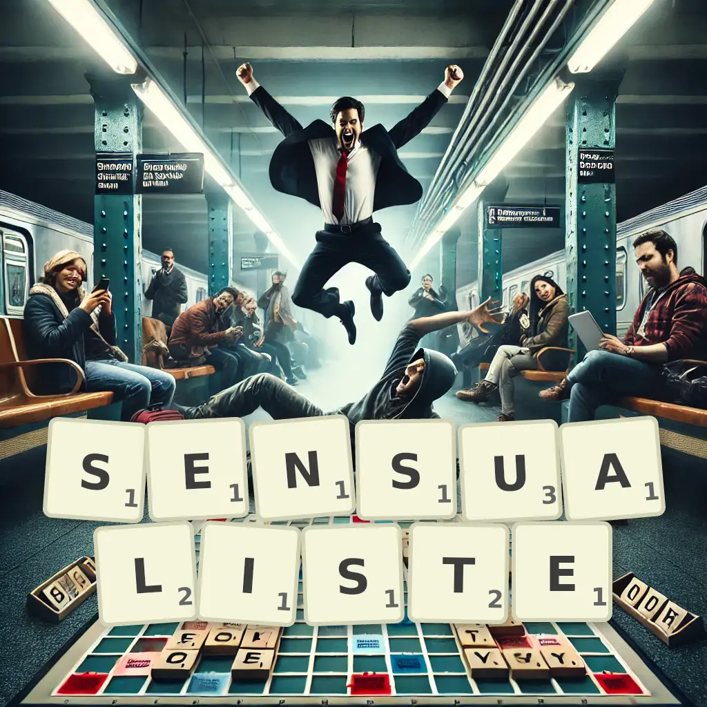 Słowa z liter SENSUALISTĘ