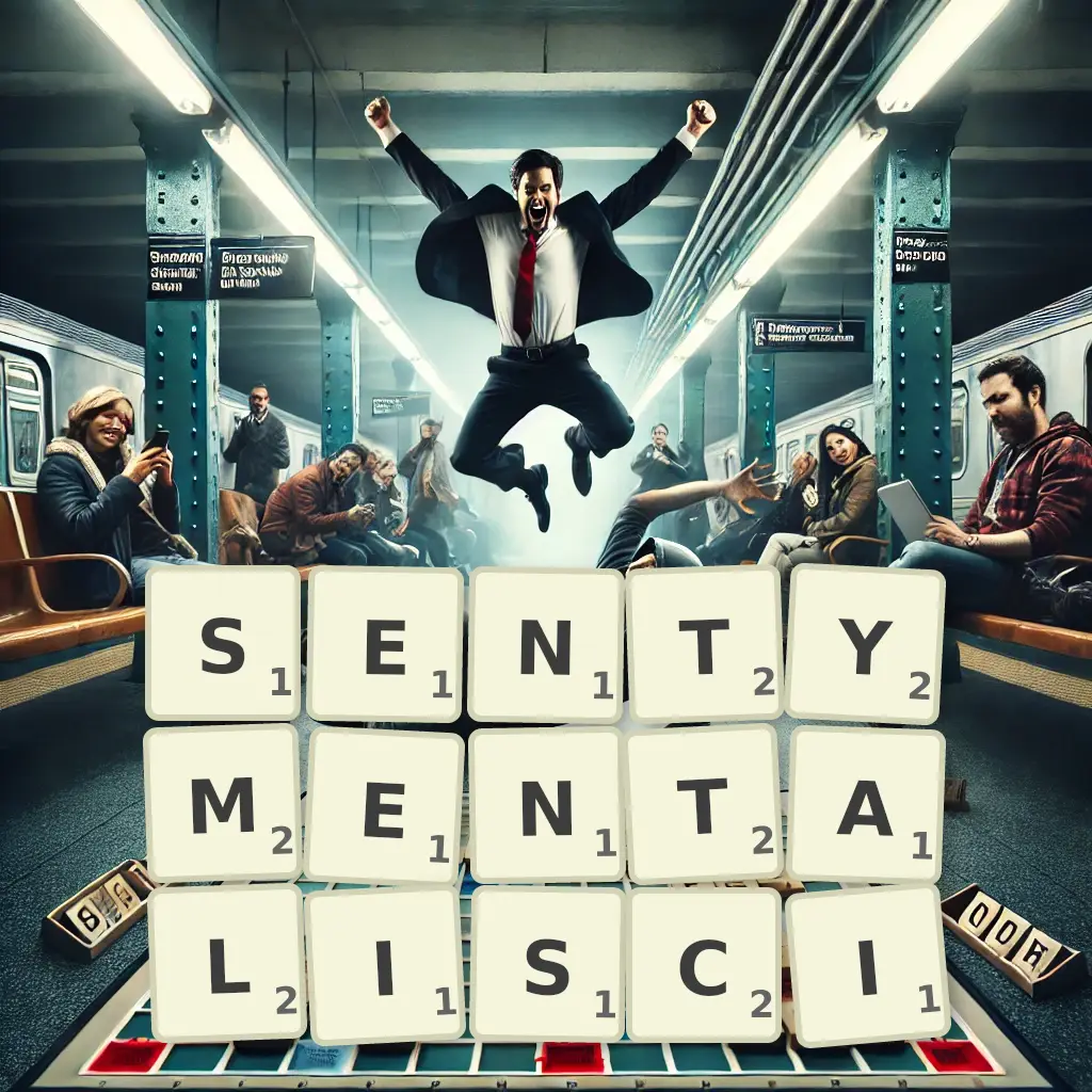 Słowa z liter SENTYMENTALIŚCI