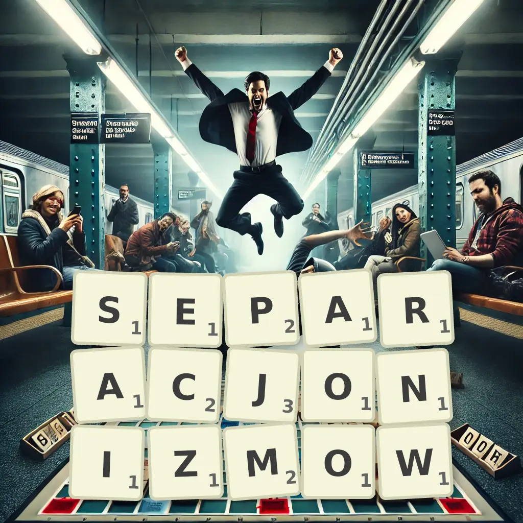 Słowa z liter SEPARACJONIZMÓW