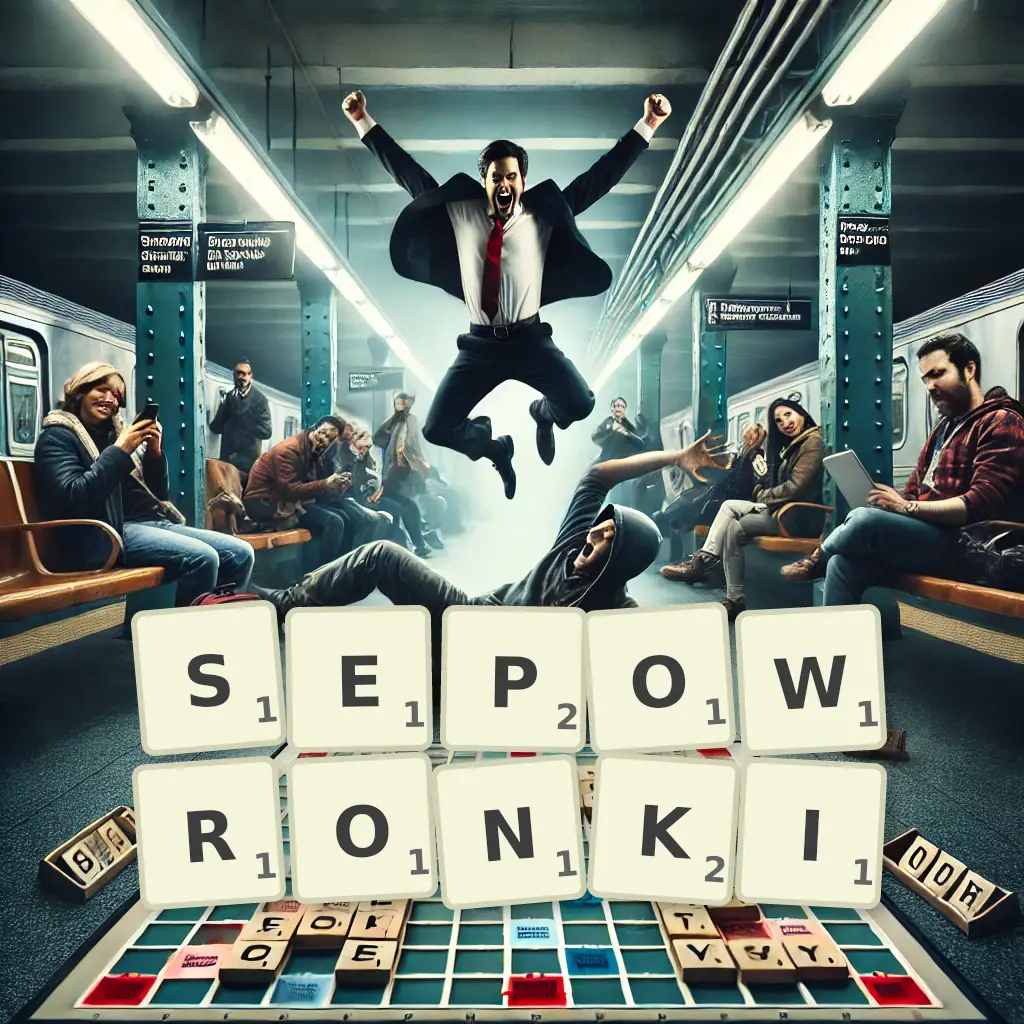Słowa z liter SĘPOWRONKI