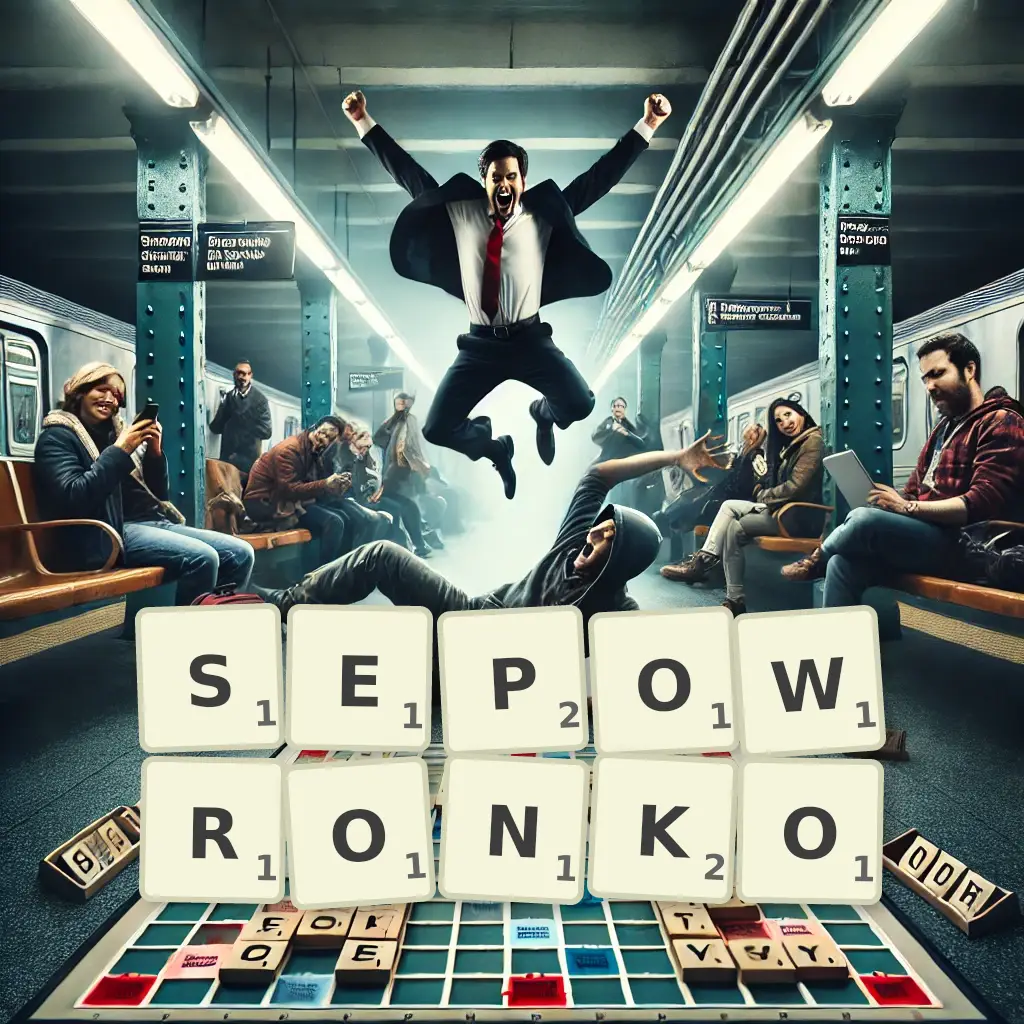 Słowa z liter SĘPOWRONKO
