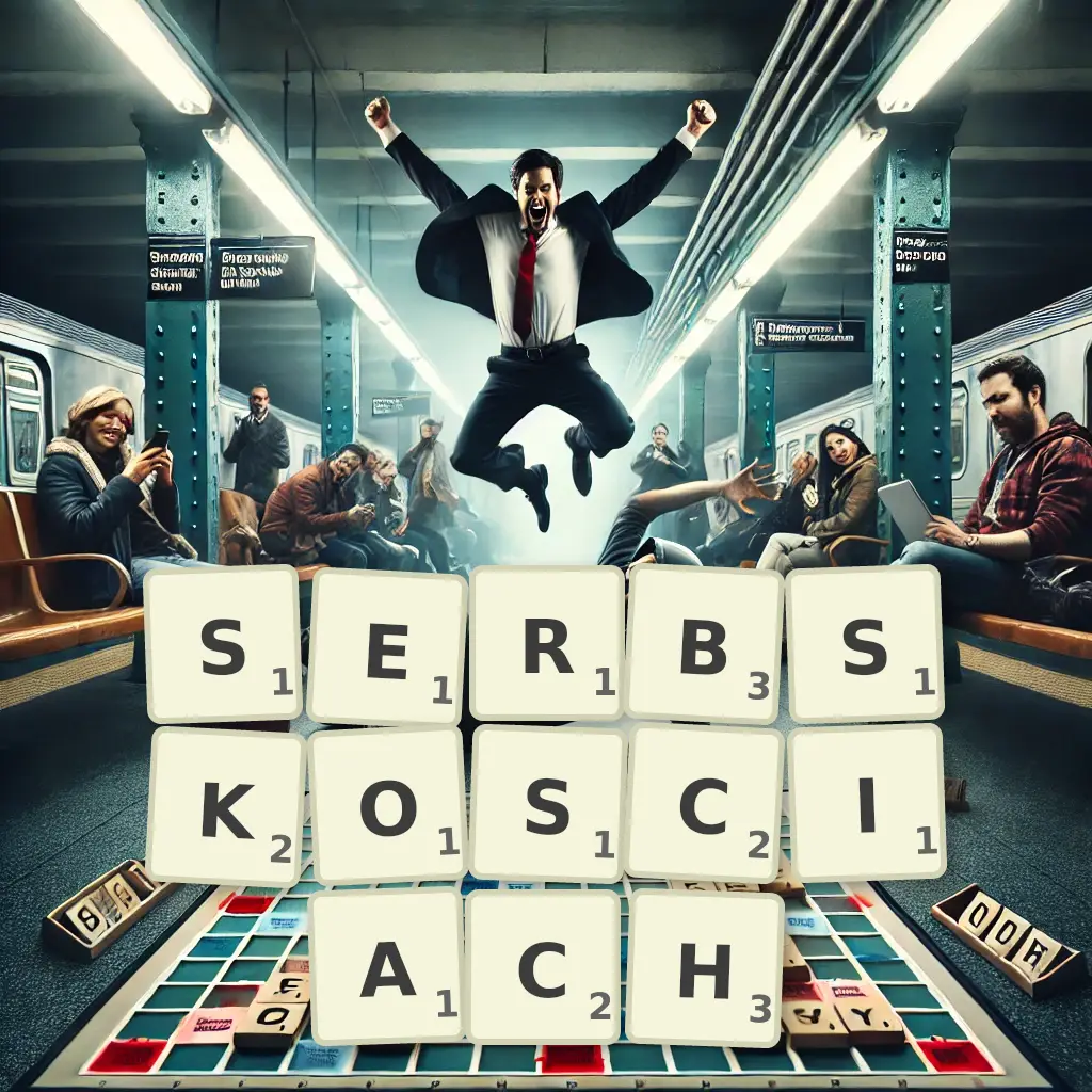 Słowa z liter SERBSKOŚCIACH