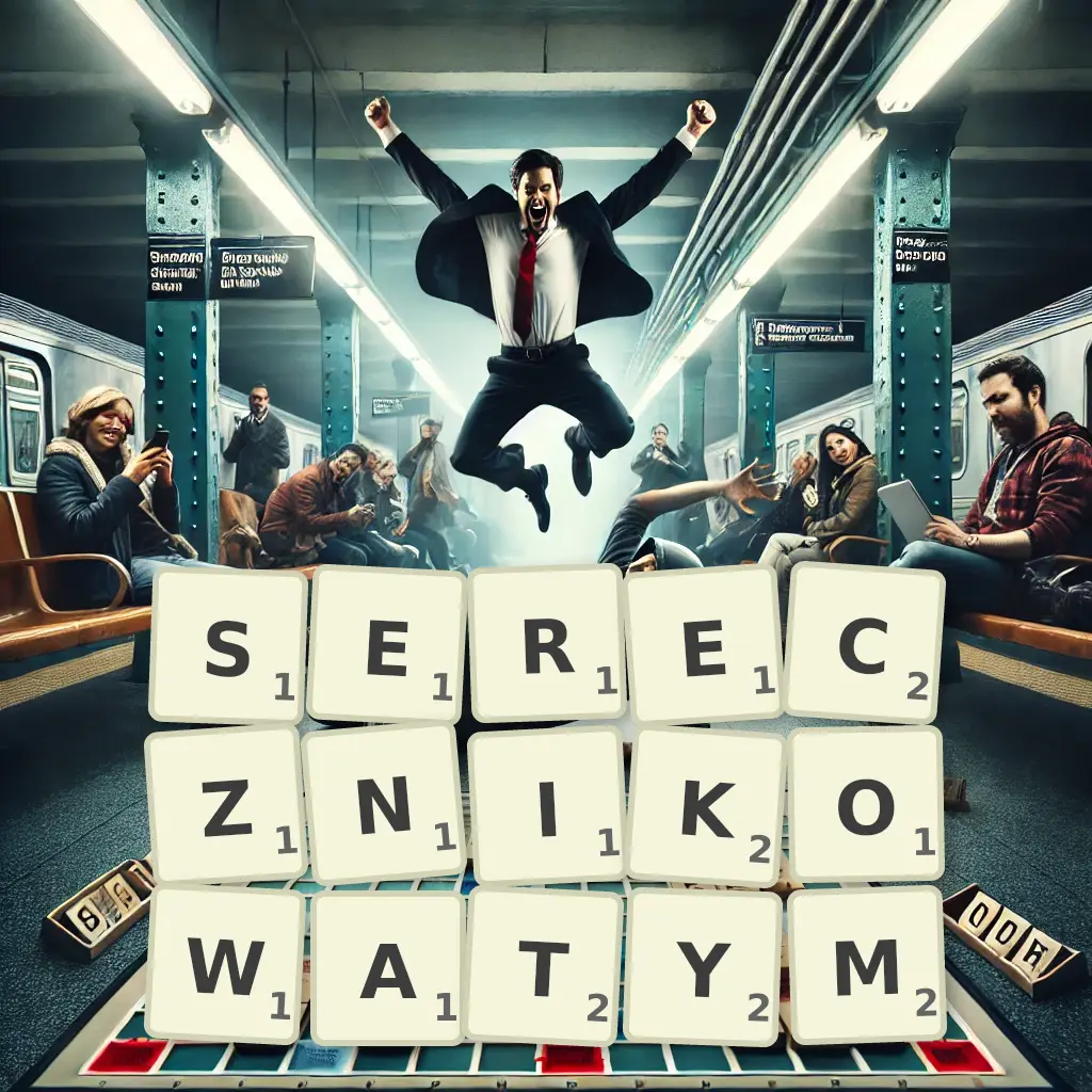 Słowa z liter SERECZNIKOWATYM