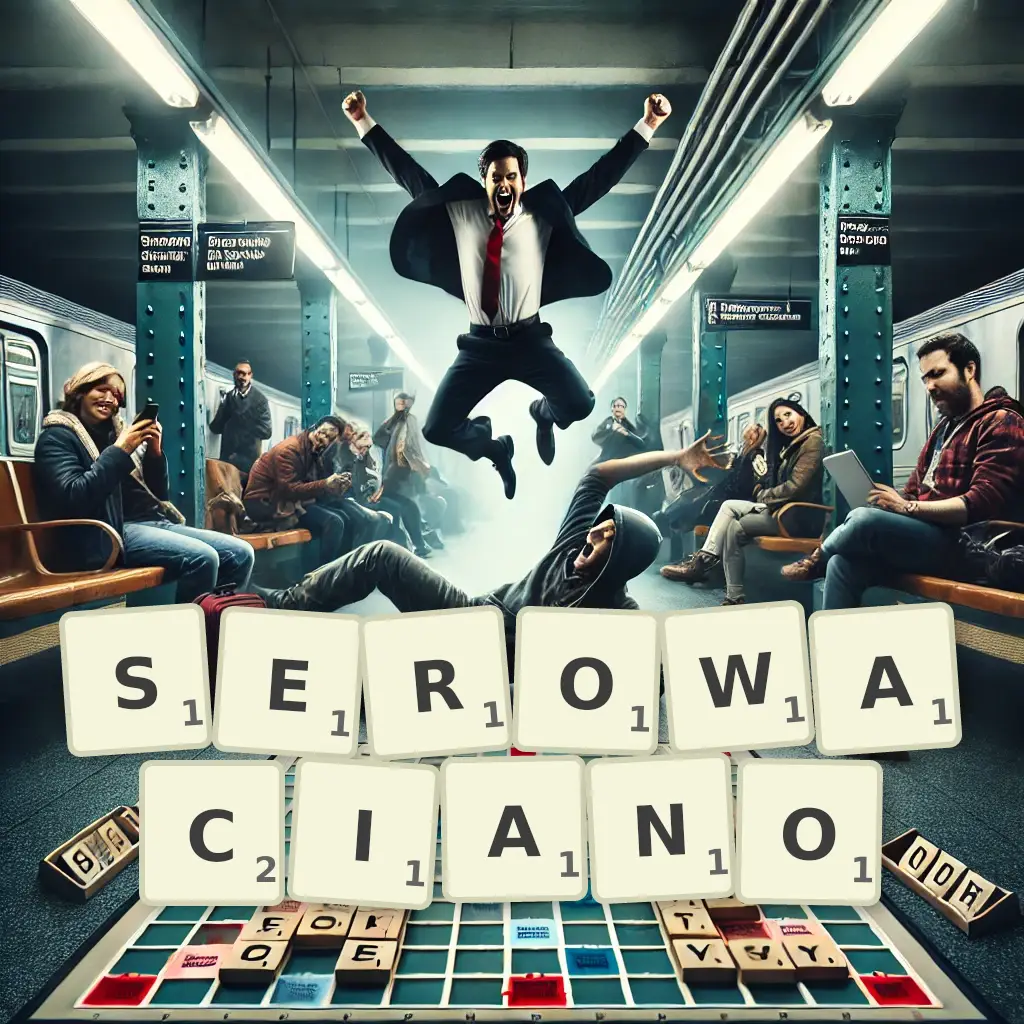 Słowa z liter SEROWACIANO