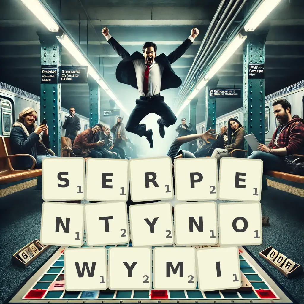Słowa z liter SERPENTYNOWYMI