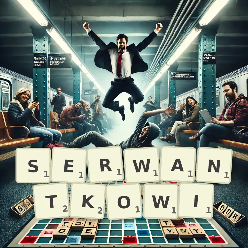 Słowa z liter SERWANTKOWI