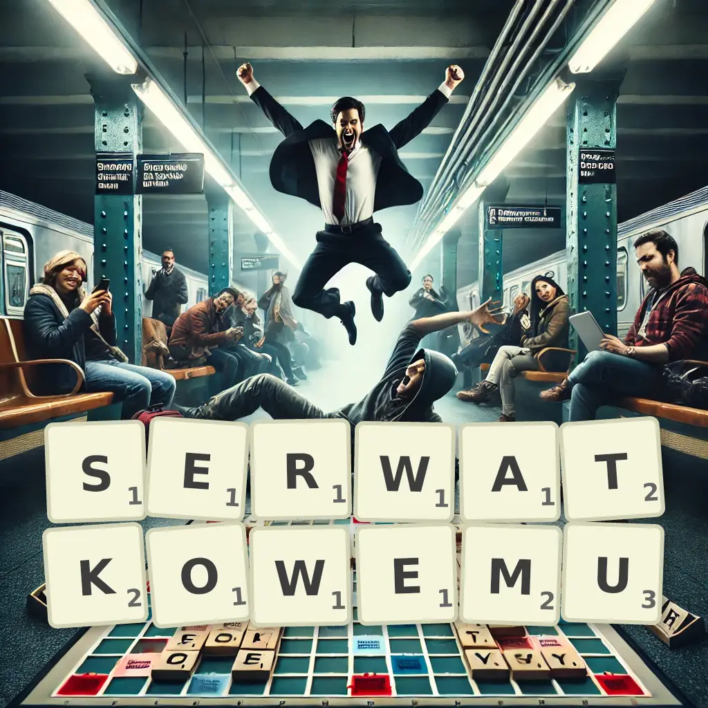 Słowa z liter SERWATKOWEMU