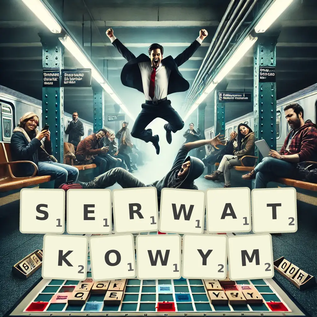 Słowa z liter SERWATKOWYM
