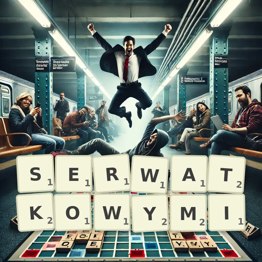 Słowa z liter SERWATKOWYMI