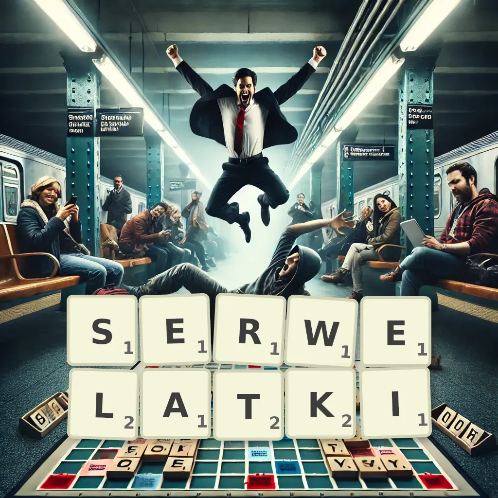 Słowa z liter SERWELATKI