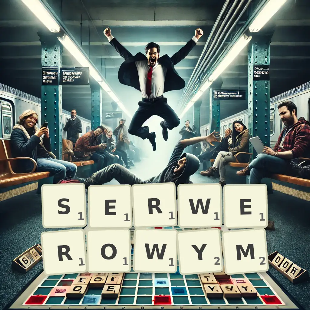 Słowa z liter SERWEROWYM