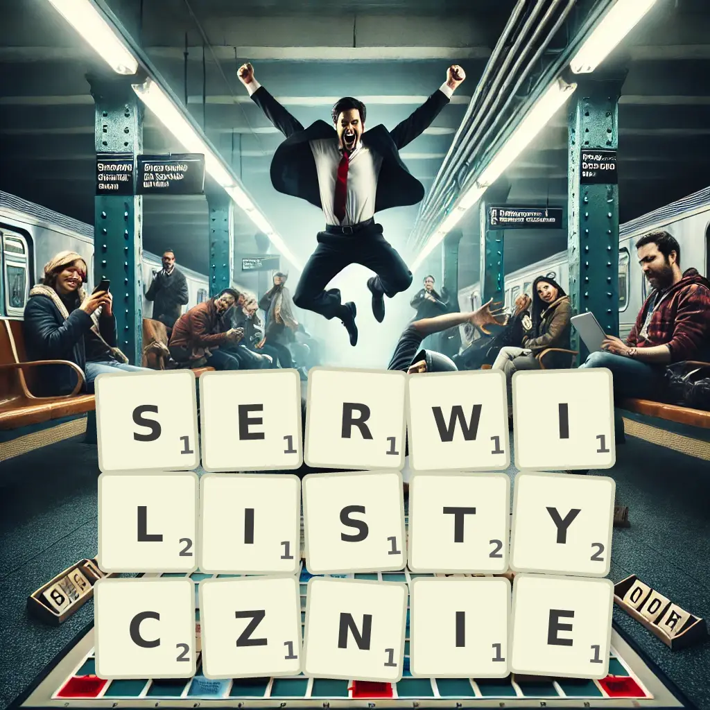 Słowa z liter SERWILISTYCZNIE