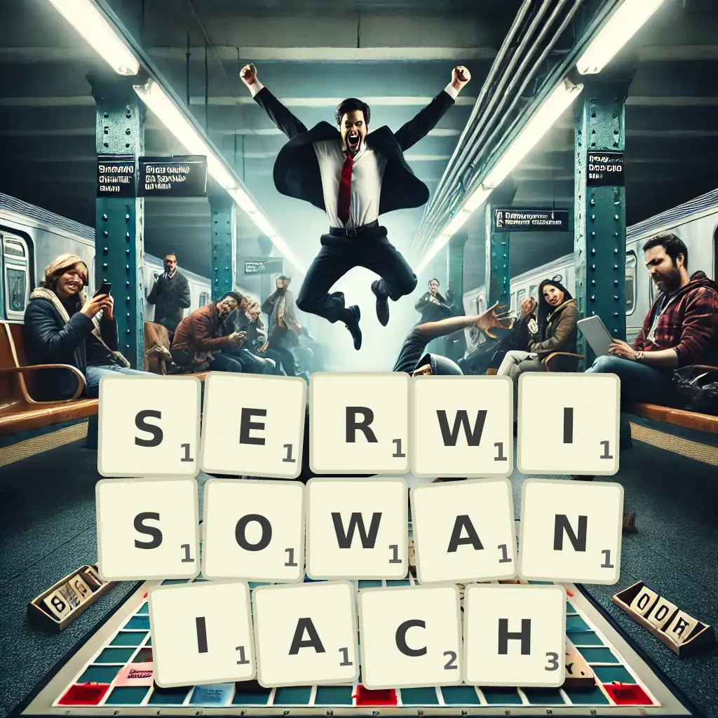 Słowa z liter SERWISOWANIACH