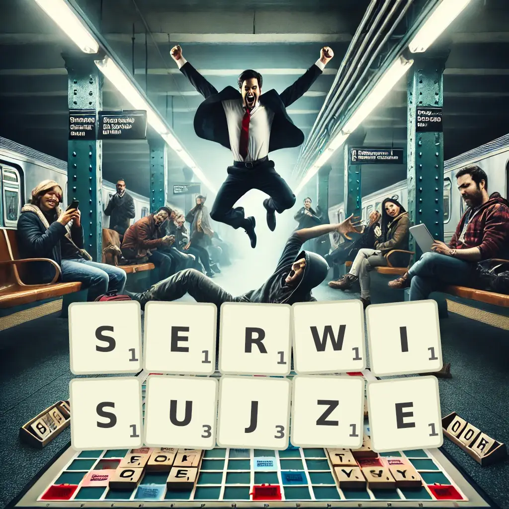 Słowa z liter SERWISUJŻE