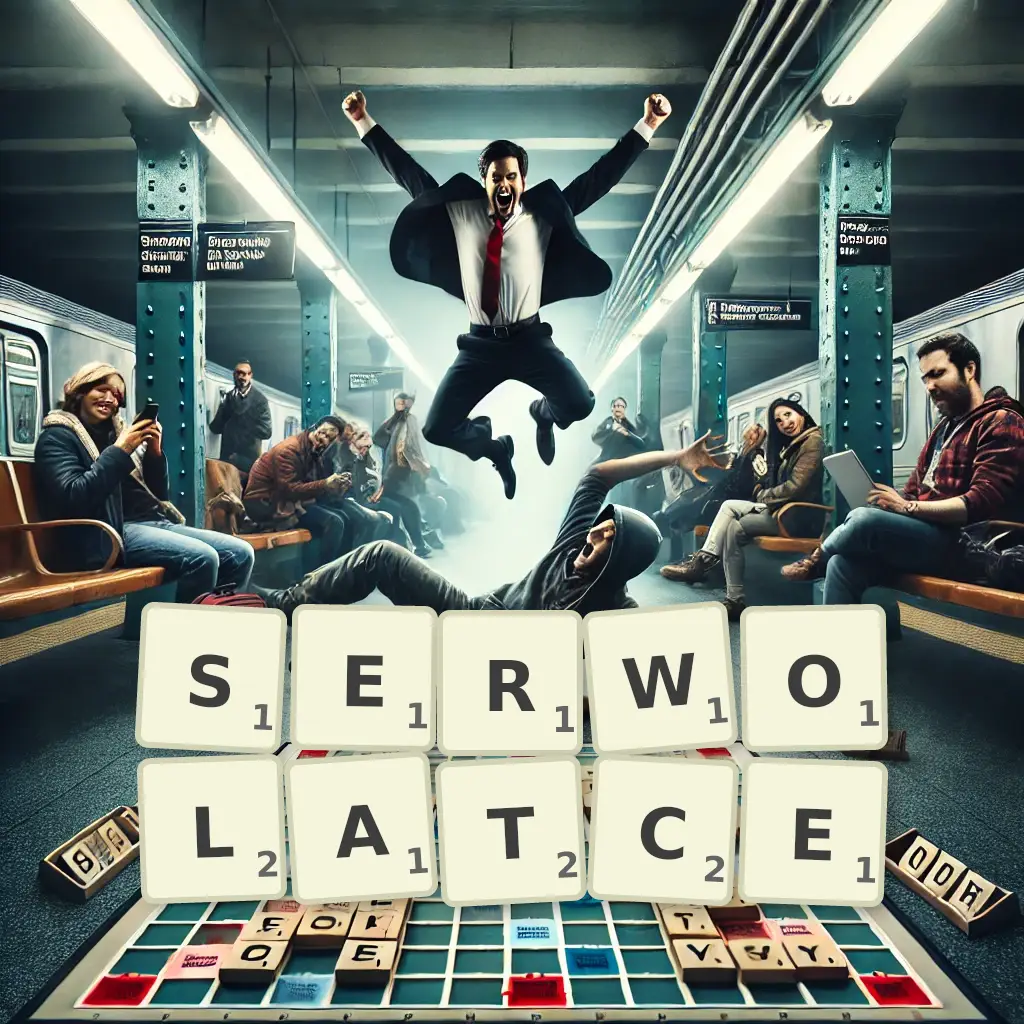 Słowa z liter SERWOLATCE