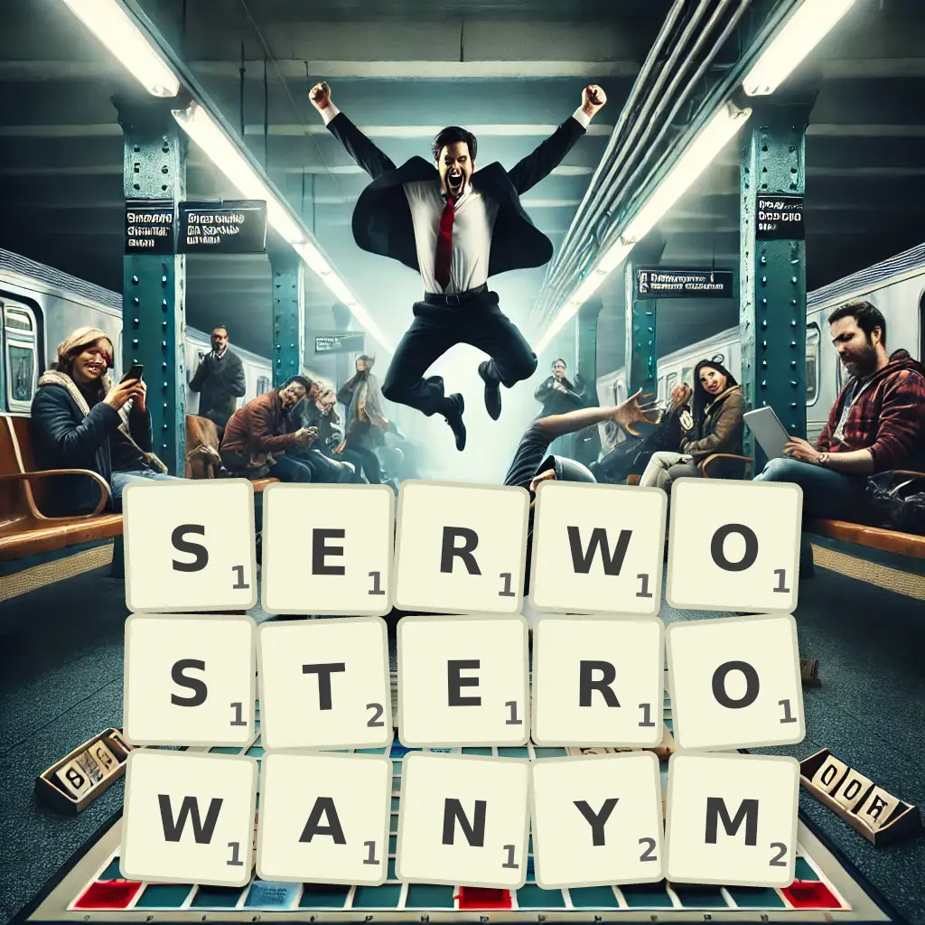 Słowa z liter SERWOSTEROWANYM