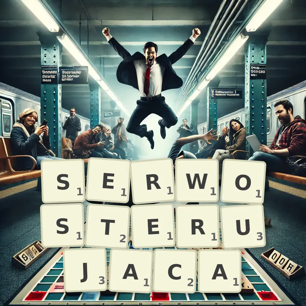 Słowa z liter SERWOSTERUJĄCĄ