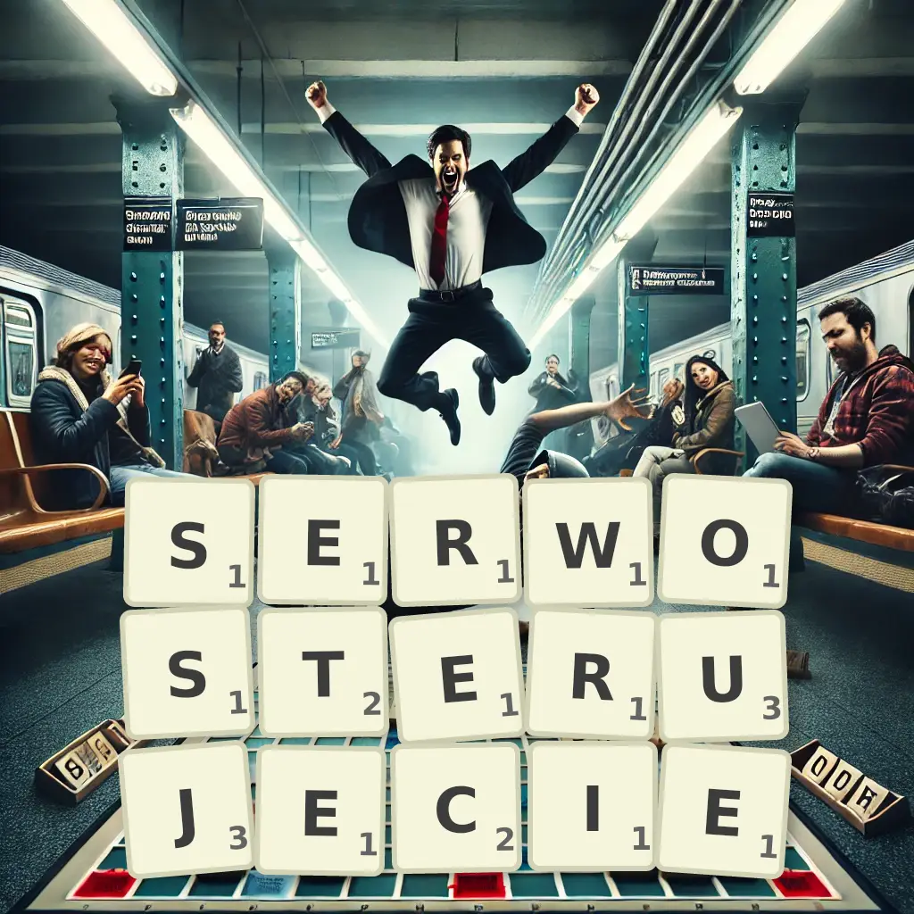 Słowa z liter SERWOSTERUJECIE