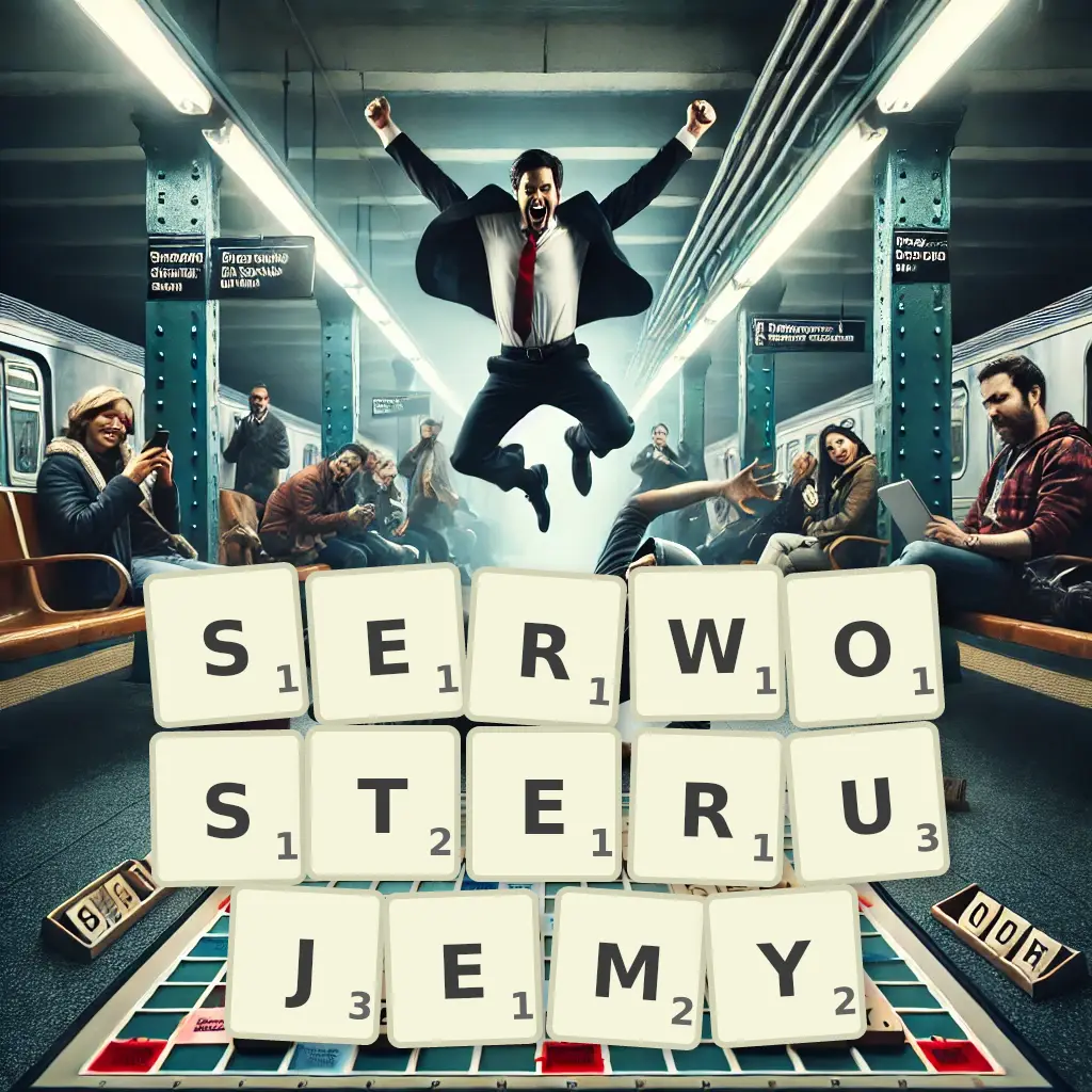 Słowa z liter SERWOSTERUJEMY