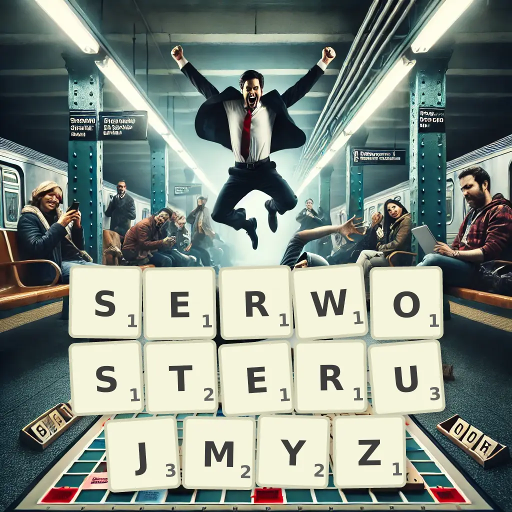 Słowa z liter SERWOSTERUJMYŻ