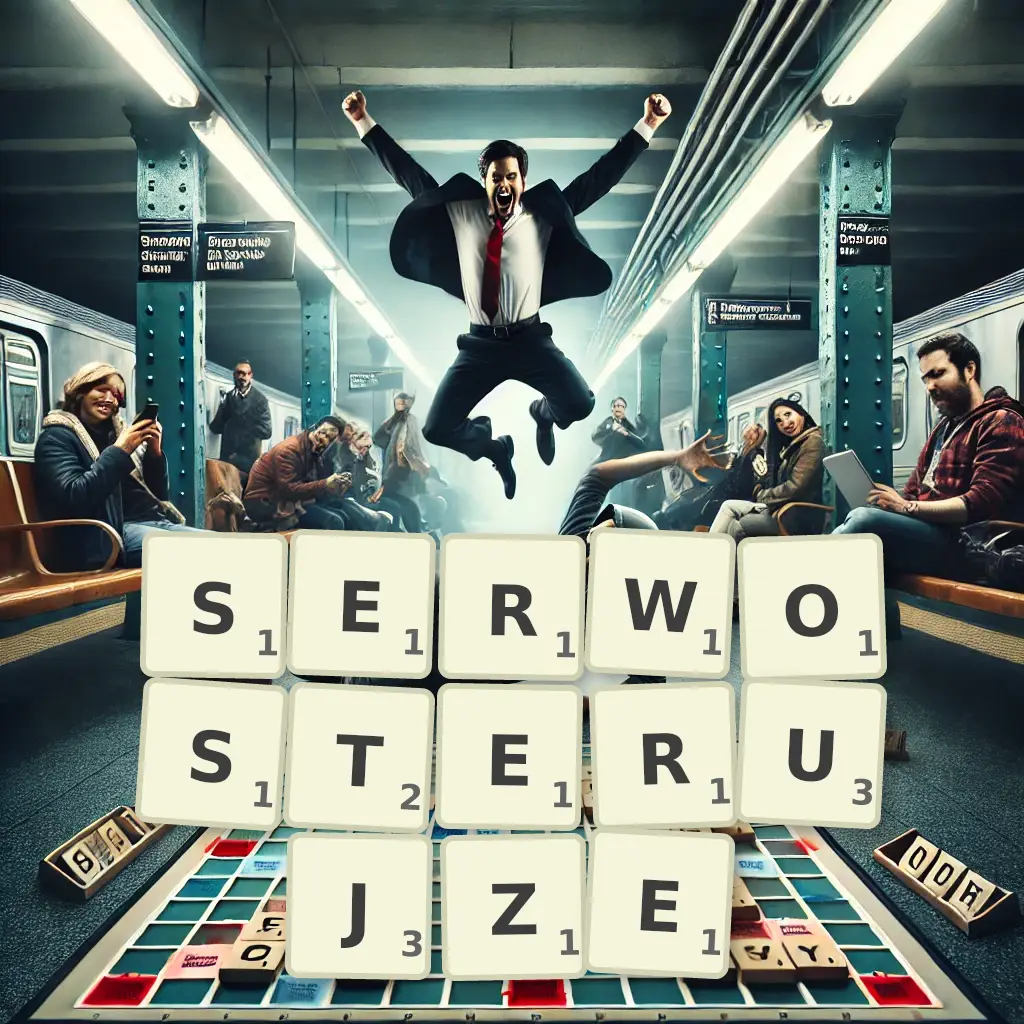 Słowa z liter SERWOSTERUJŻE