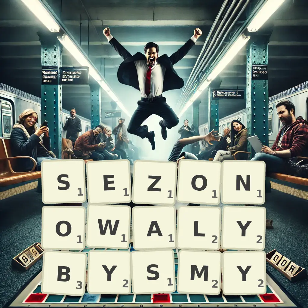 Lista słów z liter SEZONOWAŁYBYŚMY Słowa z liter SEZONOWAŁYBYŚMY