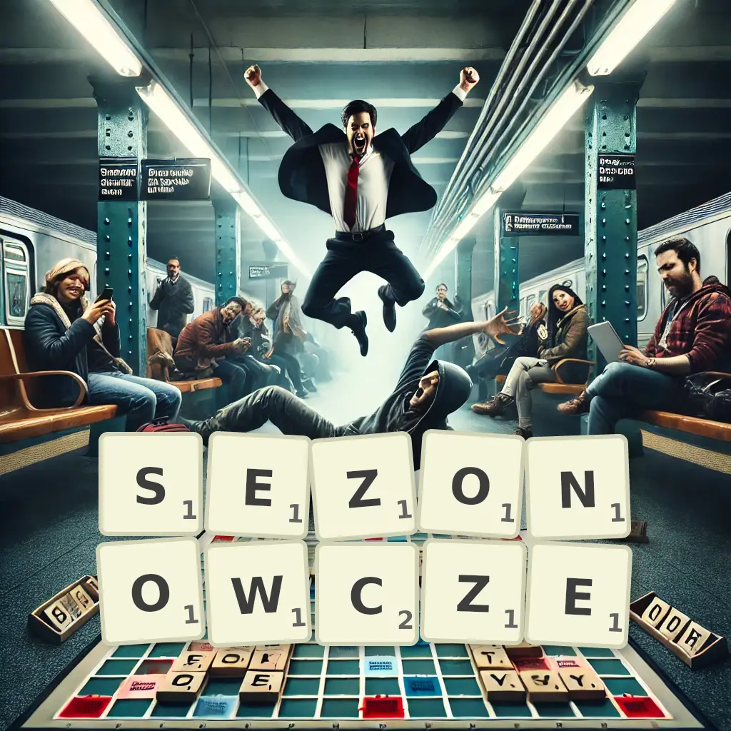 Słowa z liter SEZONOWCZE