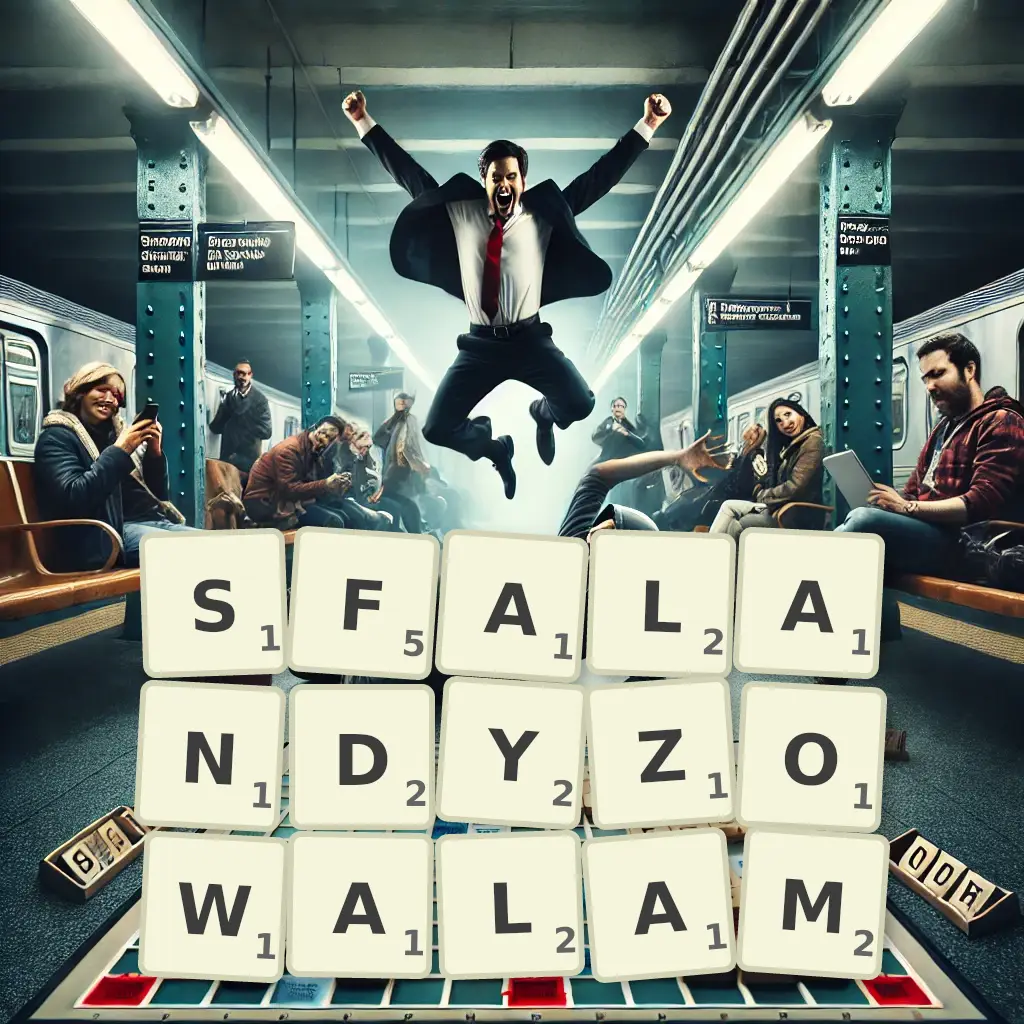 Słowa z liter SFALANDYZOWAŁAM