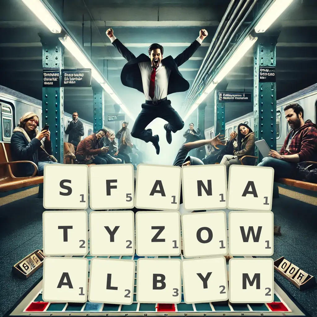 Słowa z liter SFANATYZOWAŁBYM