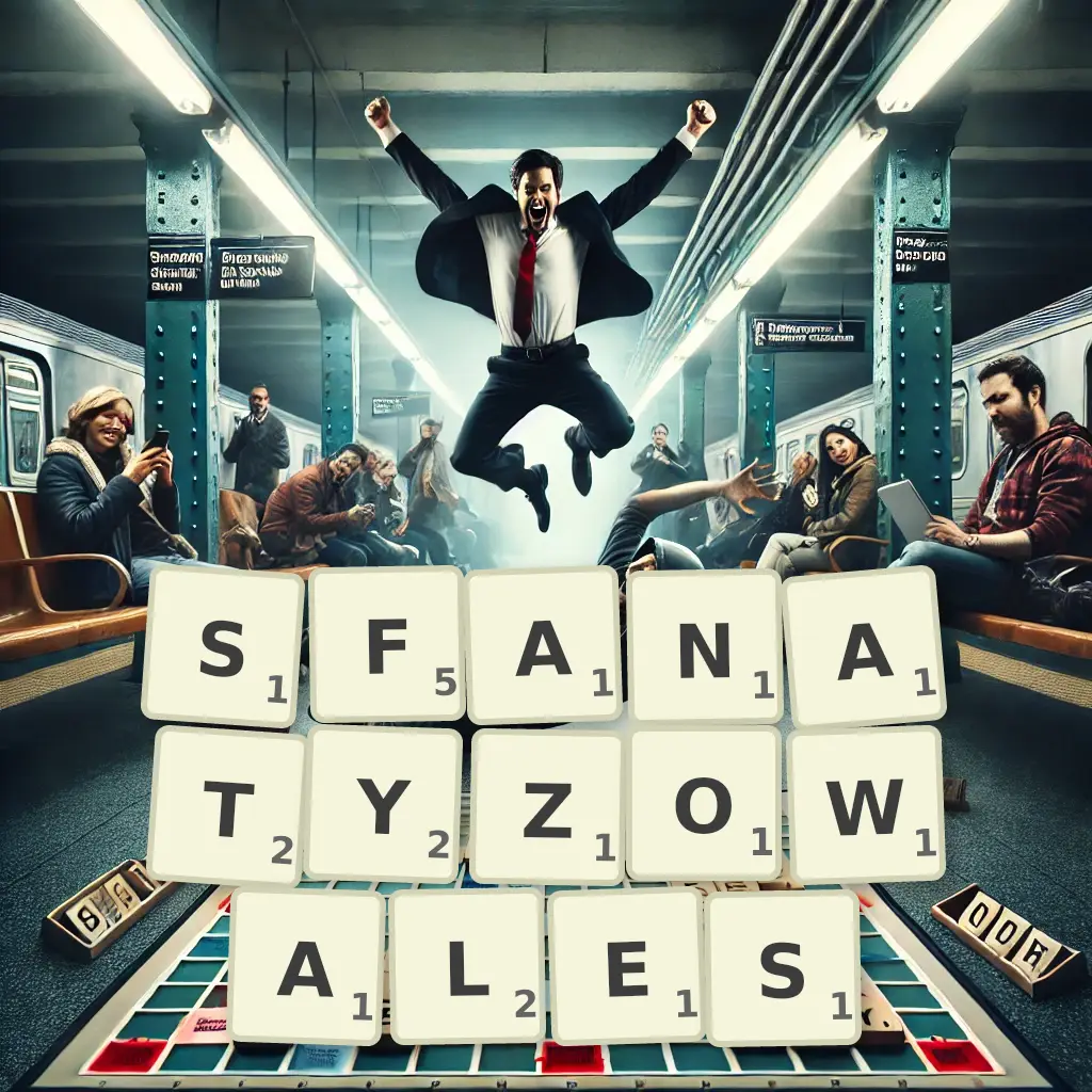 Słowa z liter SFANATYZOWAŁEŚ