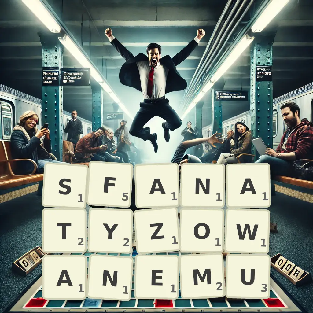 Słowa z liter SFANATYZOWANEMU