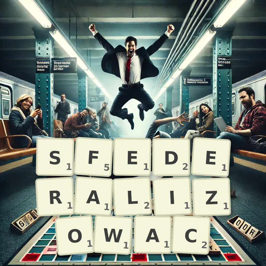 Słowa z liter SFEDERALIZOWAĆ