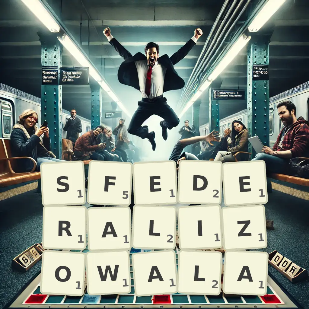 Słowa z liter SFEDERALIZOWAŁA