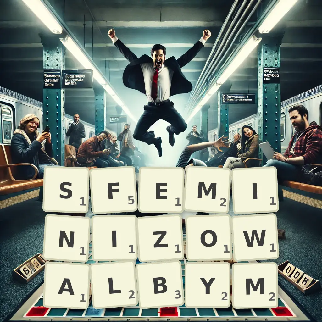 Słowa z liter SFEMINIZOWAŁBYM