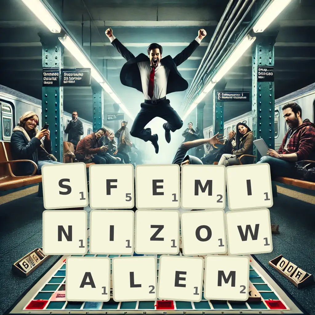 Słowa z liter SFEMINIZOWAŁEM