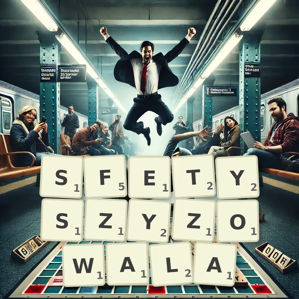 Słowa z liter SFETYSZYZOWAŁA