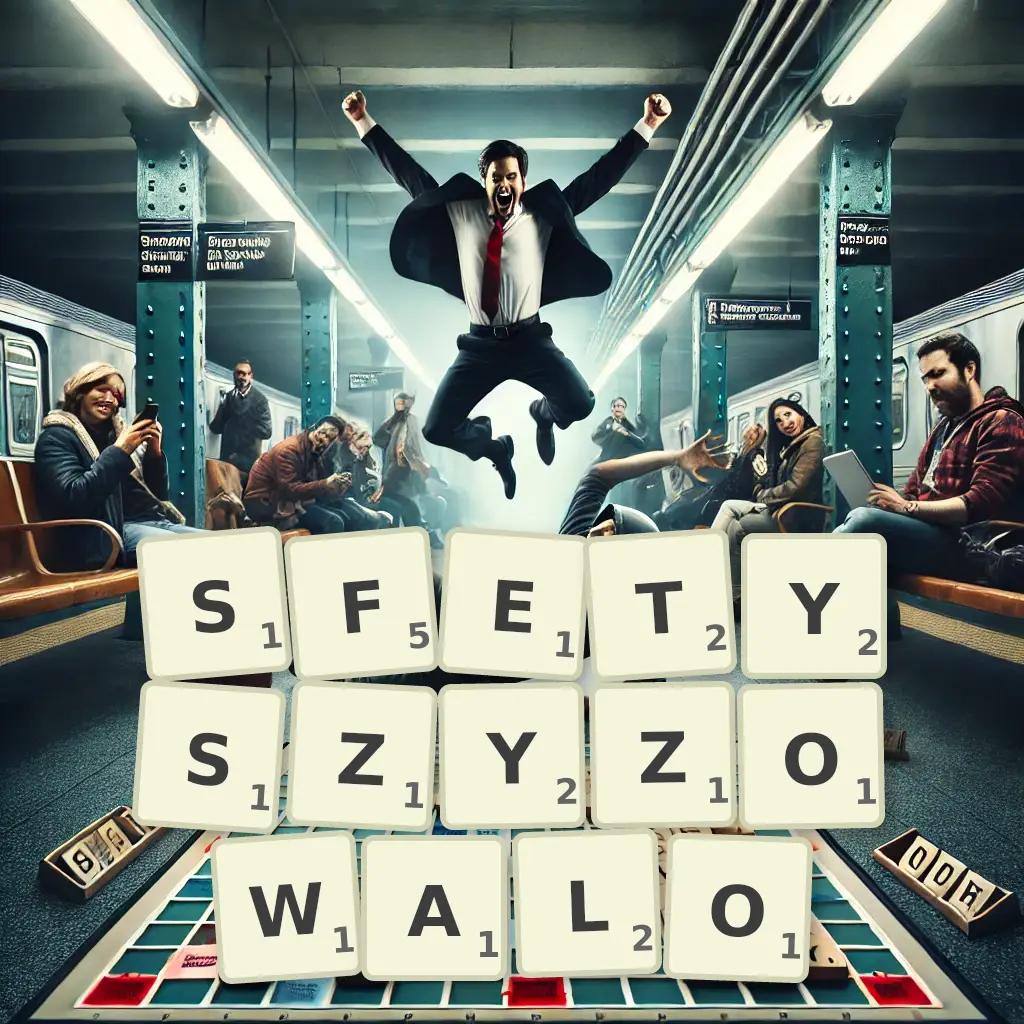 Słowa z liter SFETYSZYZOWAŁO