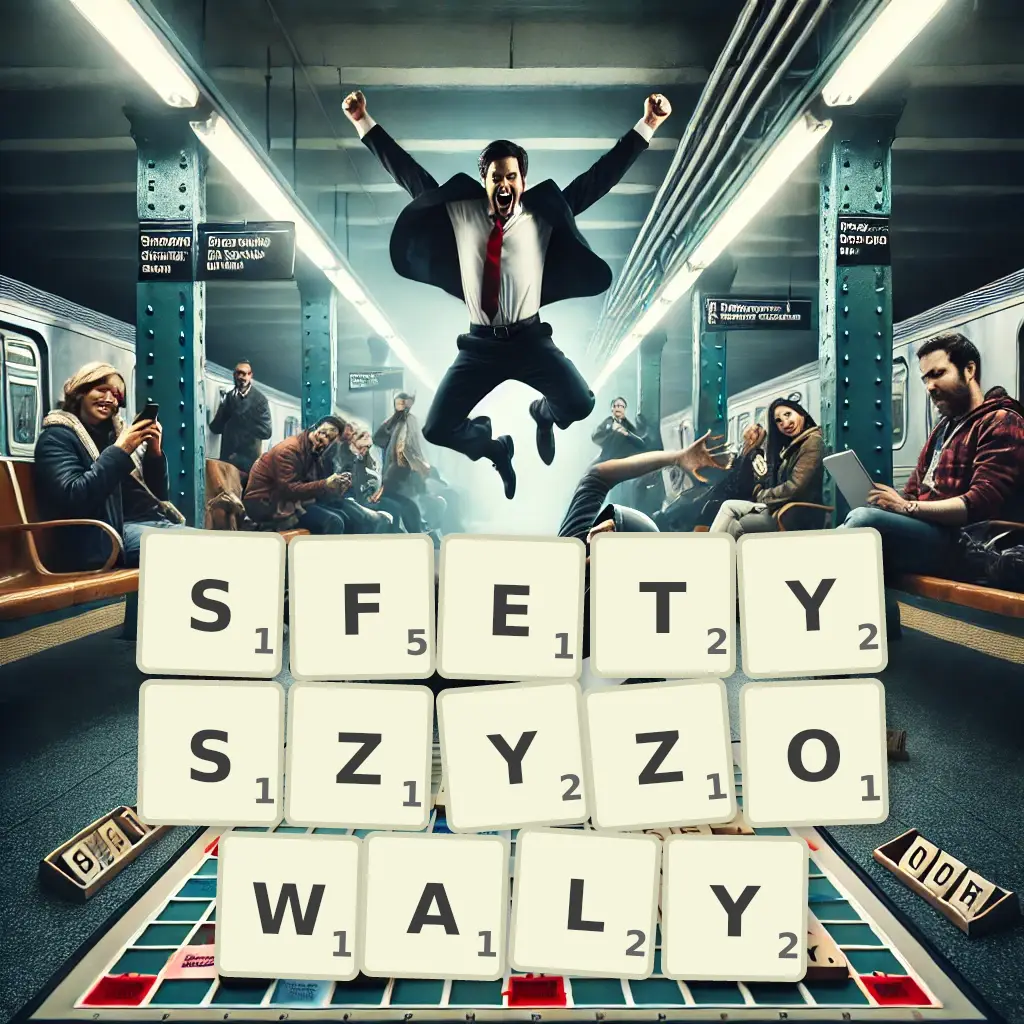 Słowa z liter SFETYSZYZOWAŁY