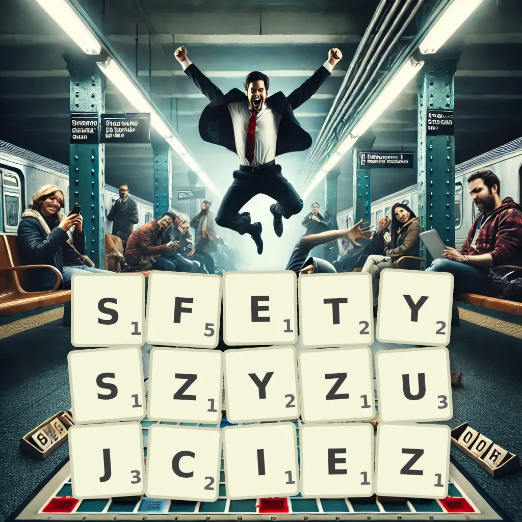 Słowa z liter SFETYSZYZUJCIEŻ