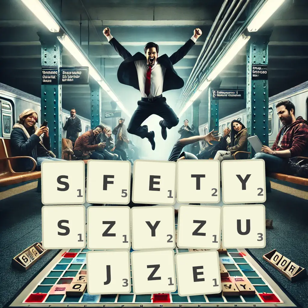 Słowa z liter SFETYSZYZUJŻE