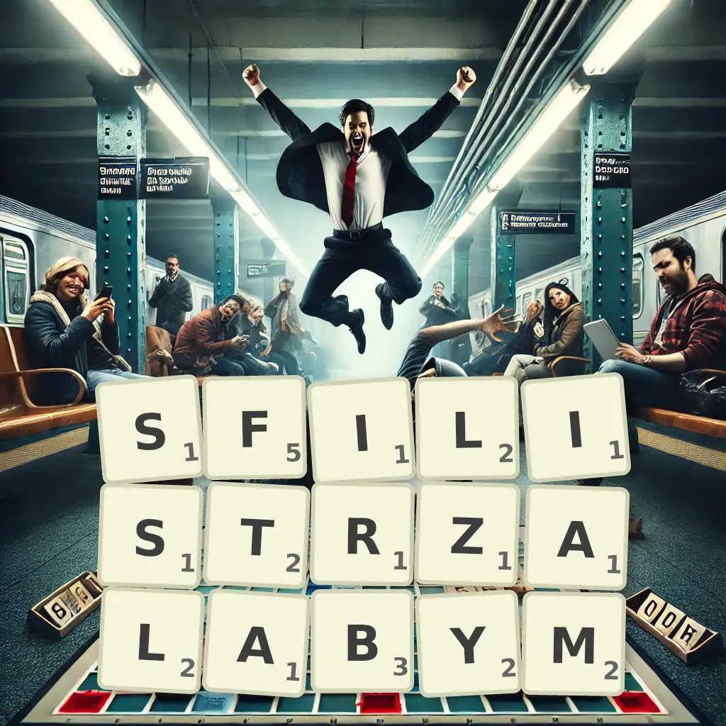 Słowa z liter SFILISTRZAŁABYM