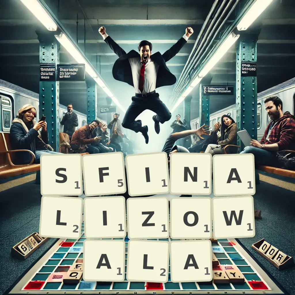 Słowa z liter SFINALIZOWAŁA