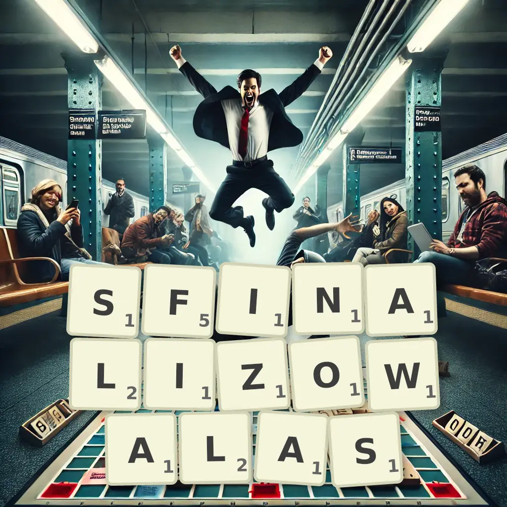 Słowa z liter SFINALIZOWAŁAŚ